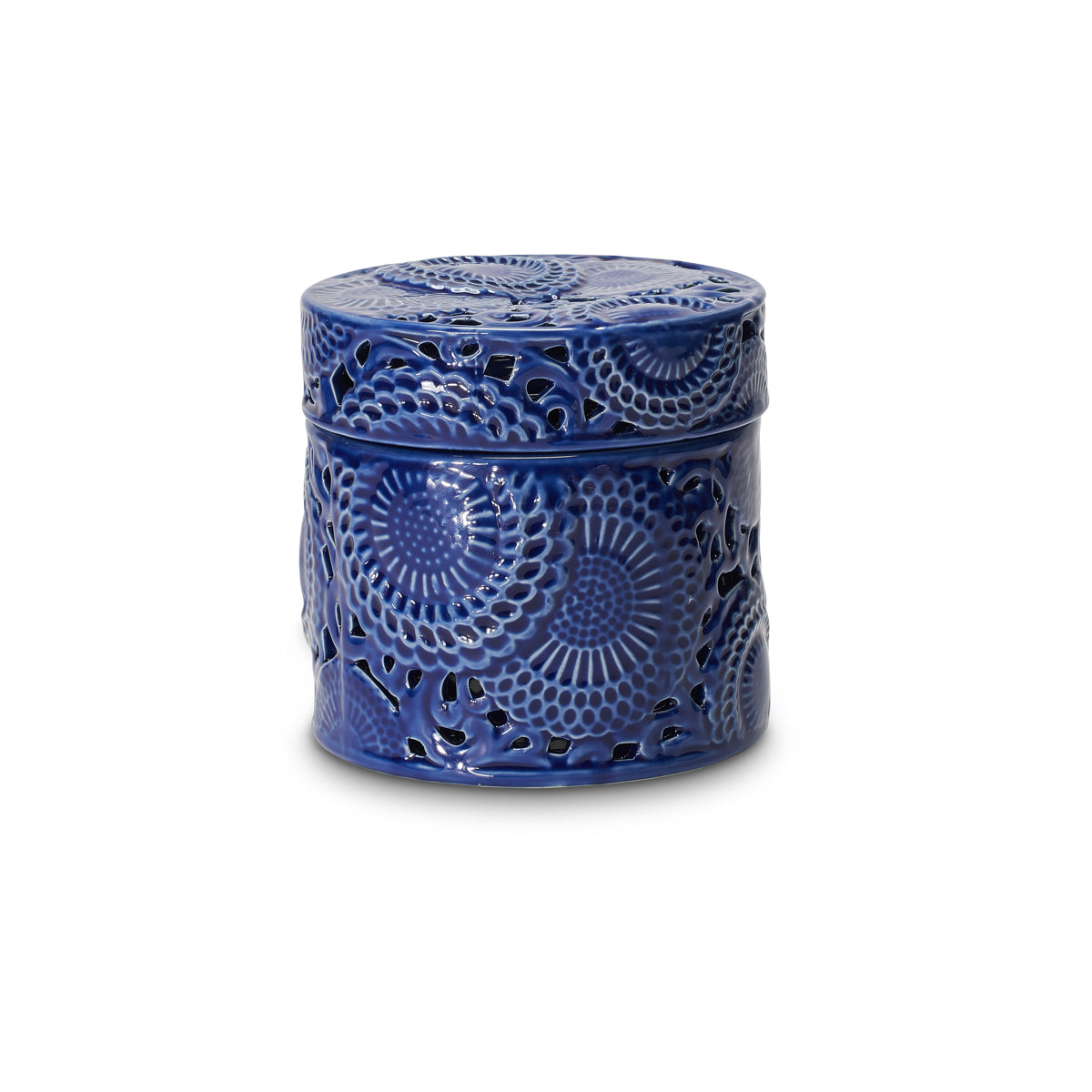 Potiche Rotonda Blu