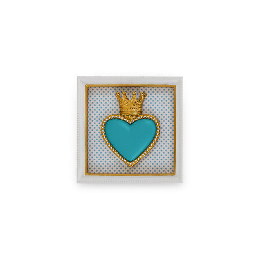 Cornice Cuore Azzurro