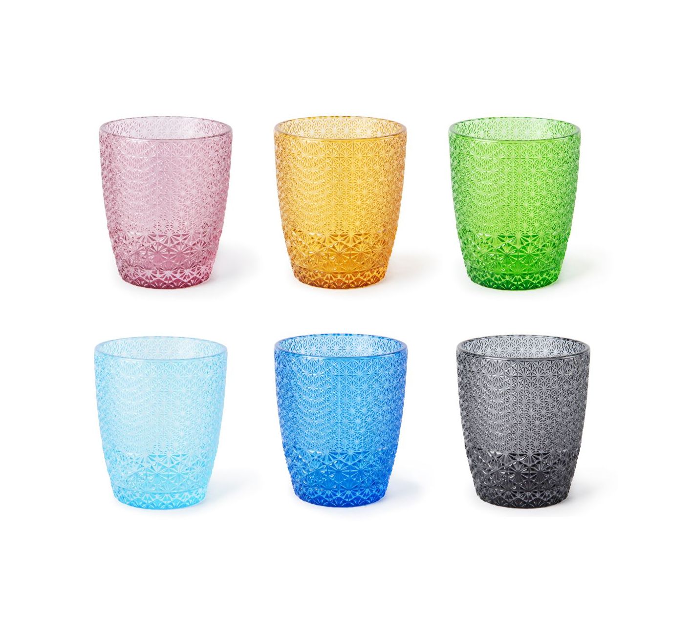 Bicchieri multicolor Ice