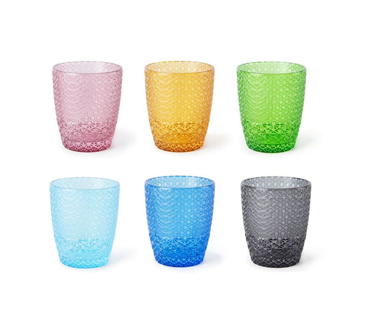 Bicchieri multicolor Ice