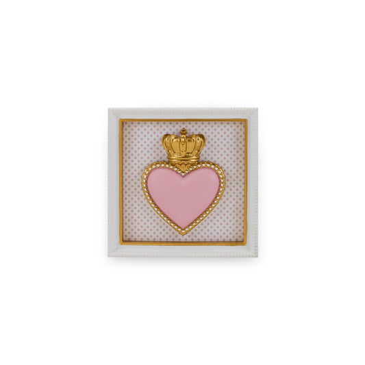 Cornice Cuore Rosa