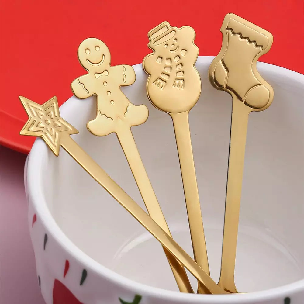 Cucchiaini Neve | Oro